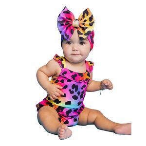 Bums & Roses Wild About Hue Bubble Romper, Multicolor